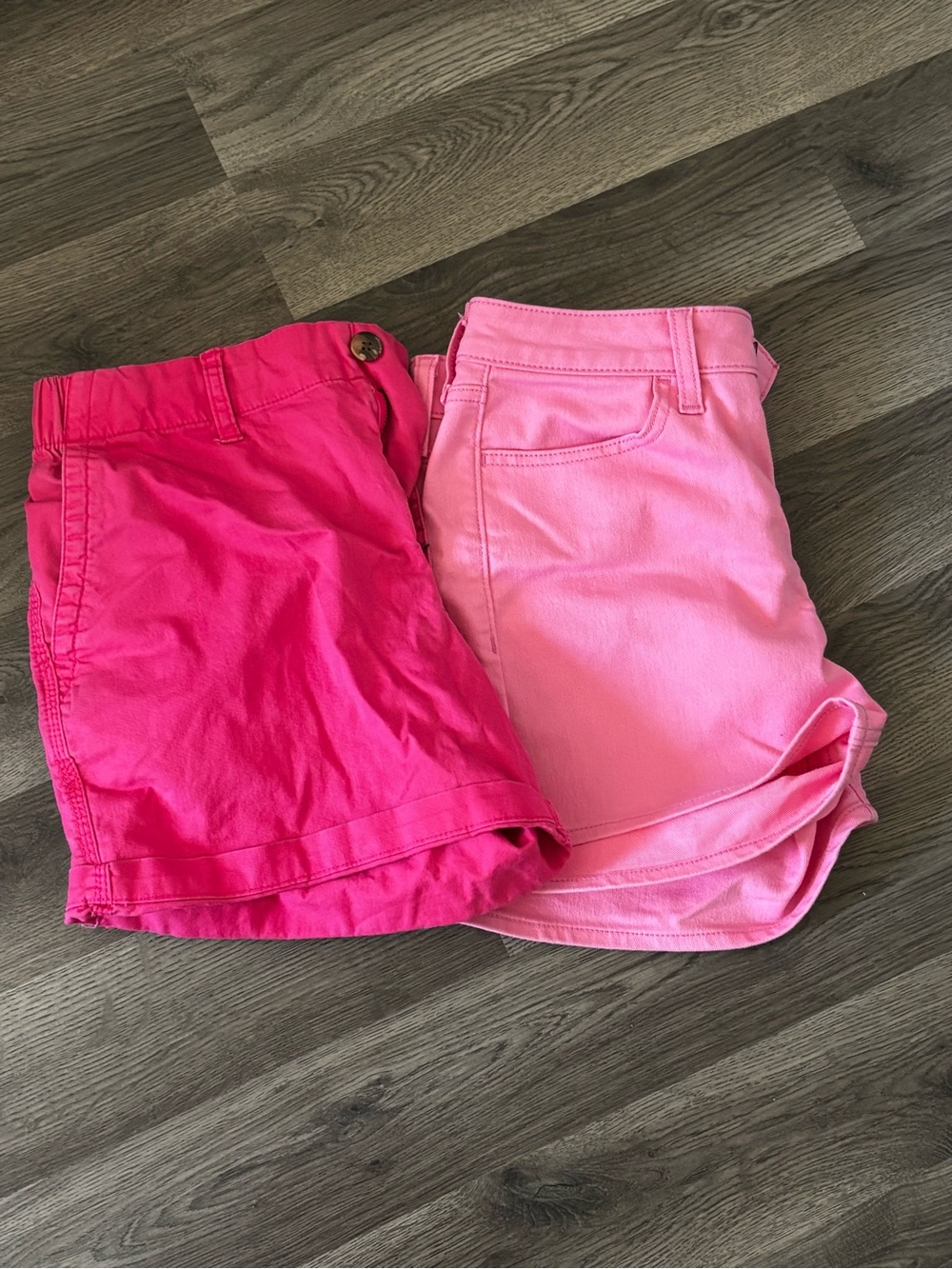Old Navy Pink & Hot Pink Women's Shorts Set